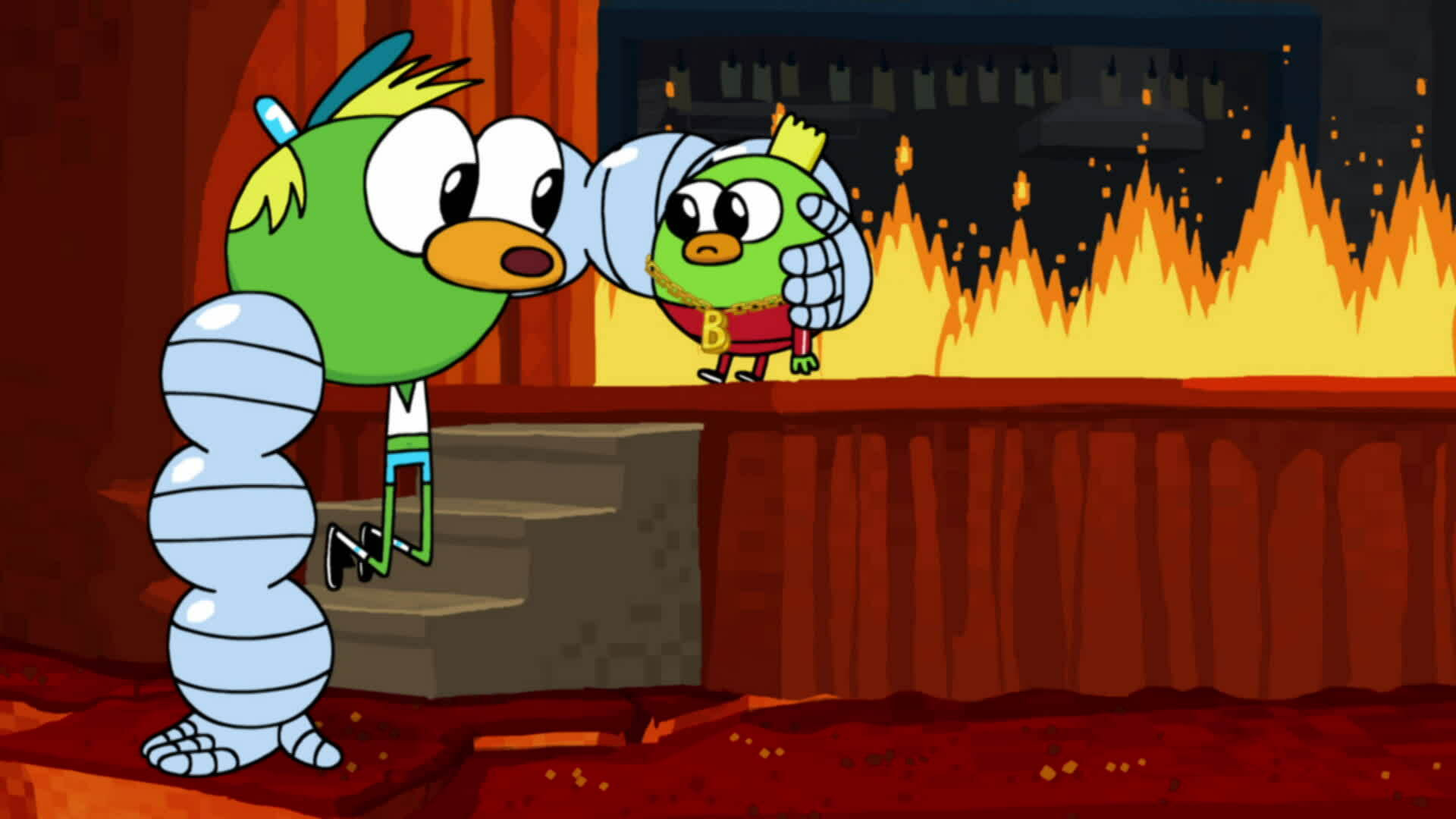 Assistir Breadwinners Temporada 1 Episódio 19 Breadwinners Braços de