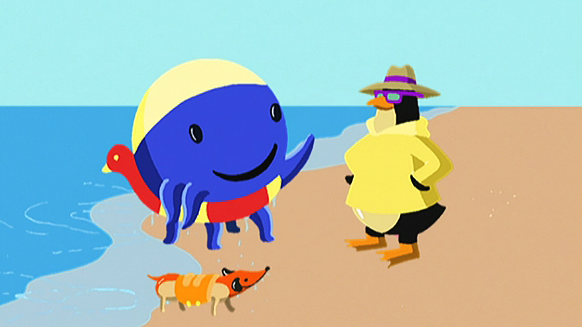 Watch Oswald Season 1 Episode 20: A Day At The Beach/Sand Sculpture Contest  - Full show on Paramount Plus