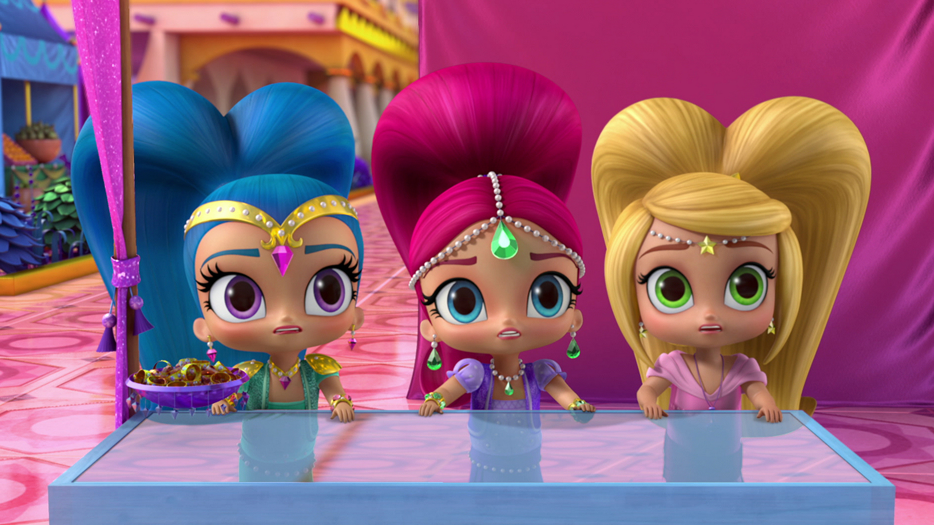 Shimmer I Shine Sezon 2 Odcinek 1 Ve Shimmer y Shine: Shimmer y Shine - El collar mágico / La aventura