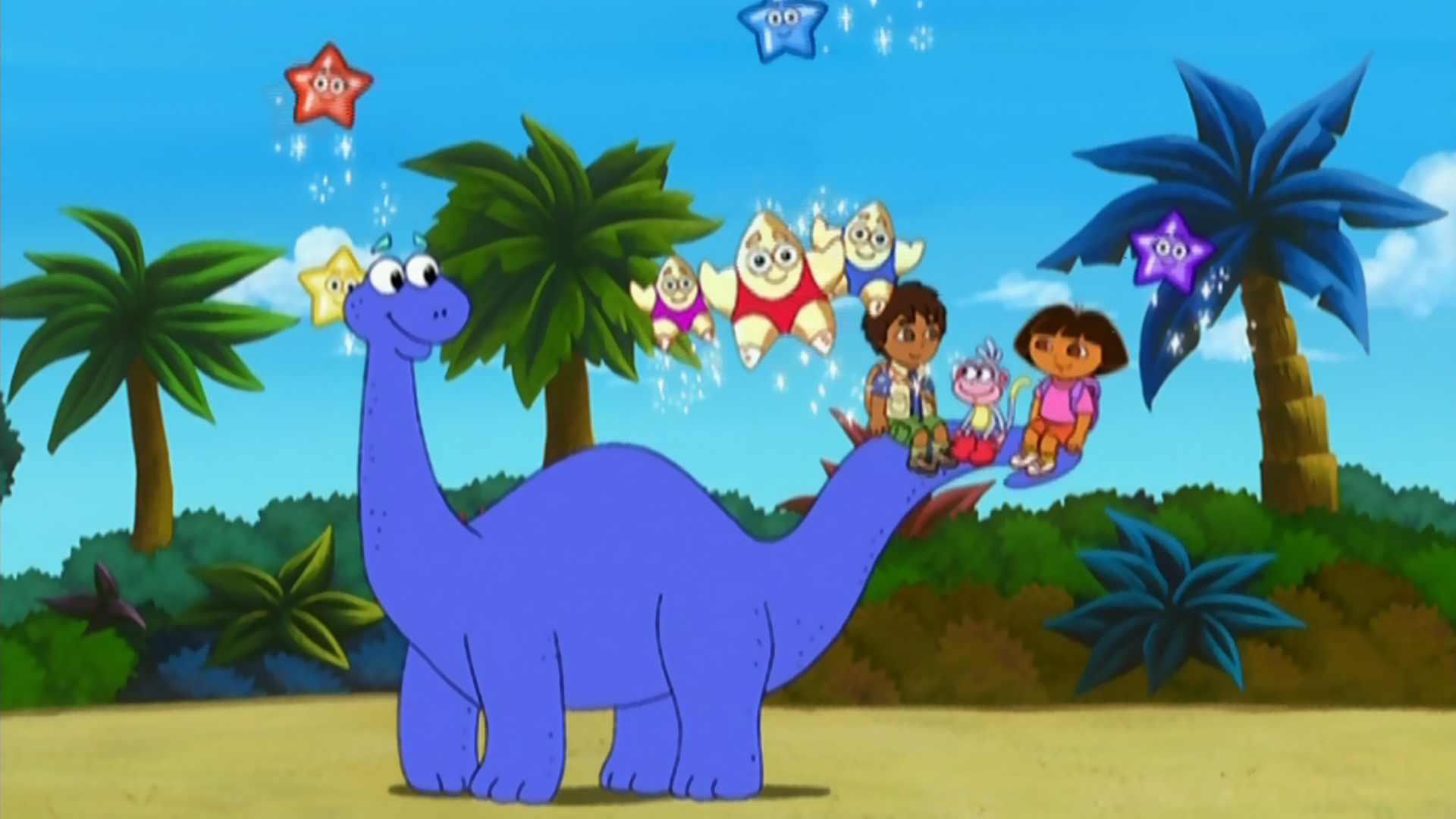 Mira Dora the Explorer, temporada 3, episodio 11: Bebé dinosaurio en ...