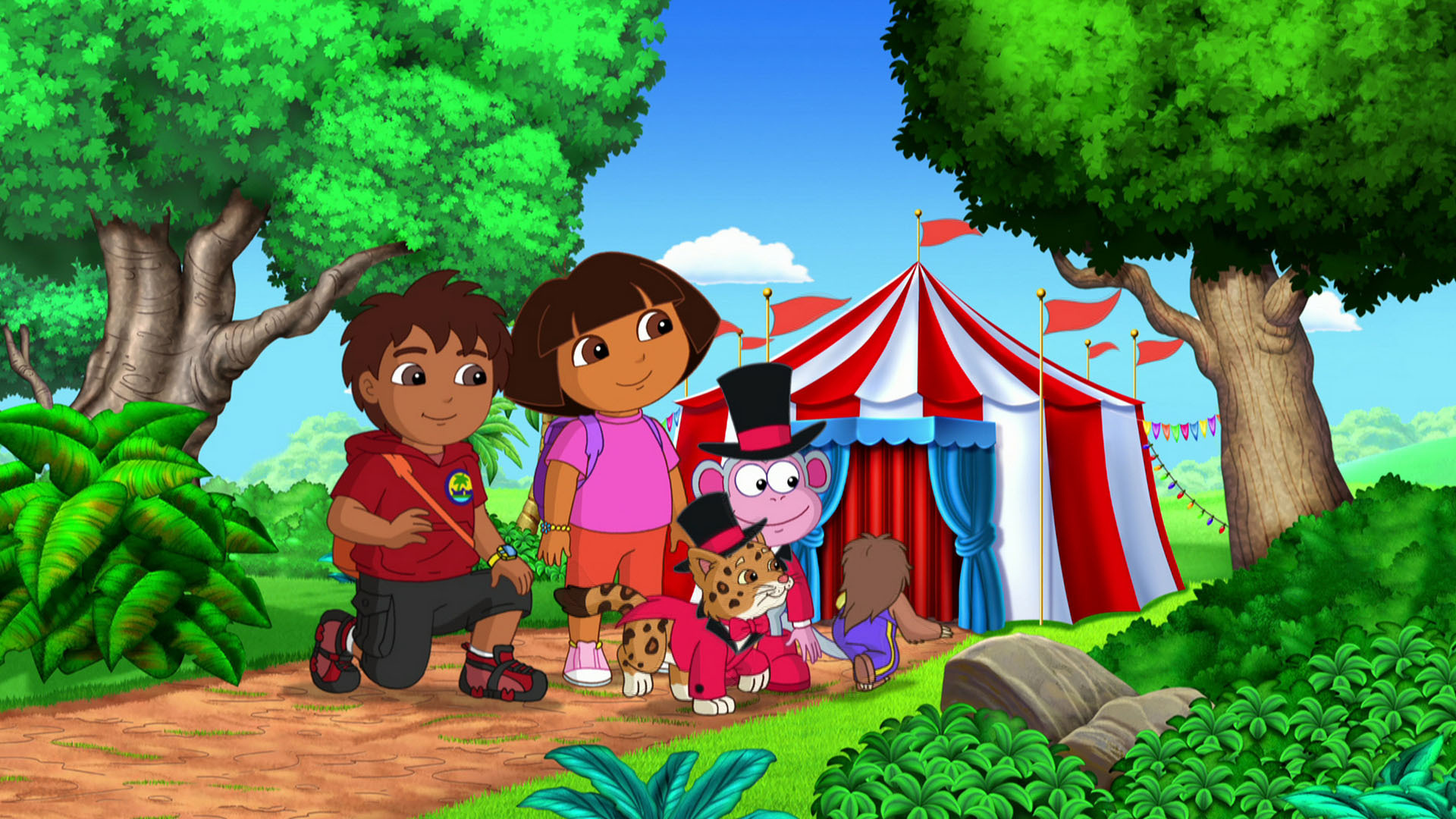 dora dibujos animados diego