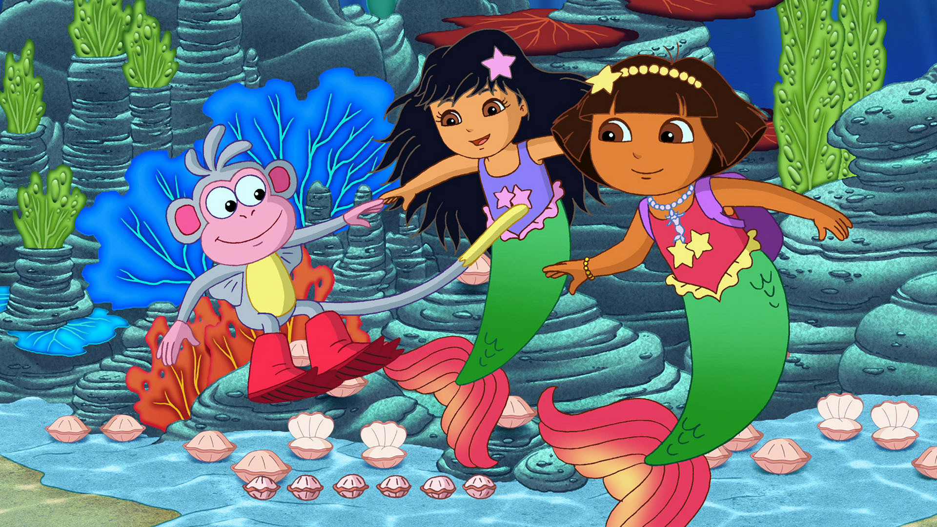 Watch Dora the Explorer Season 7 Episode 2: Dora's Rescue in Mermaid