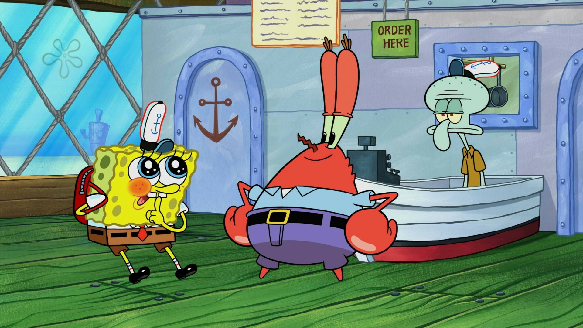 Watch SpongeBob SquarePants Season 12 Episode 10 Handemonium Breakin 
