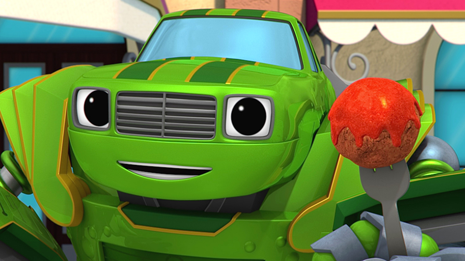 Watch Blaze and the Monster Machines Season 4 Episode 8: Meatball