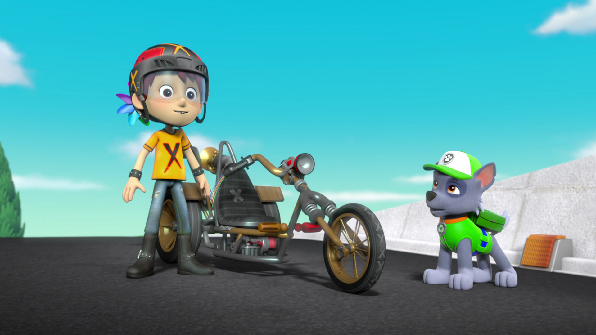 Regarder l’épisode 8, saison 3 de La Pat Patrouille La Pat Patrouille Danny X, Le Hardi