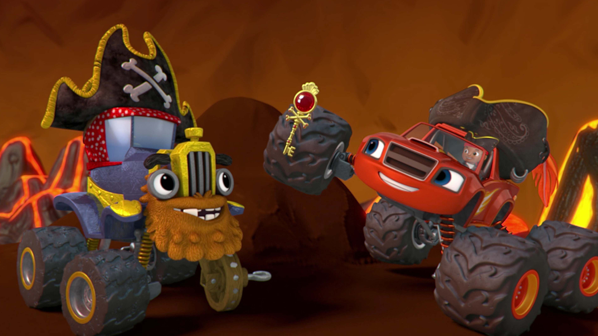 Regarder Blaze et les Monster Machines Saison 3 Épisode 17: Blaze et
