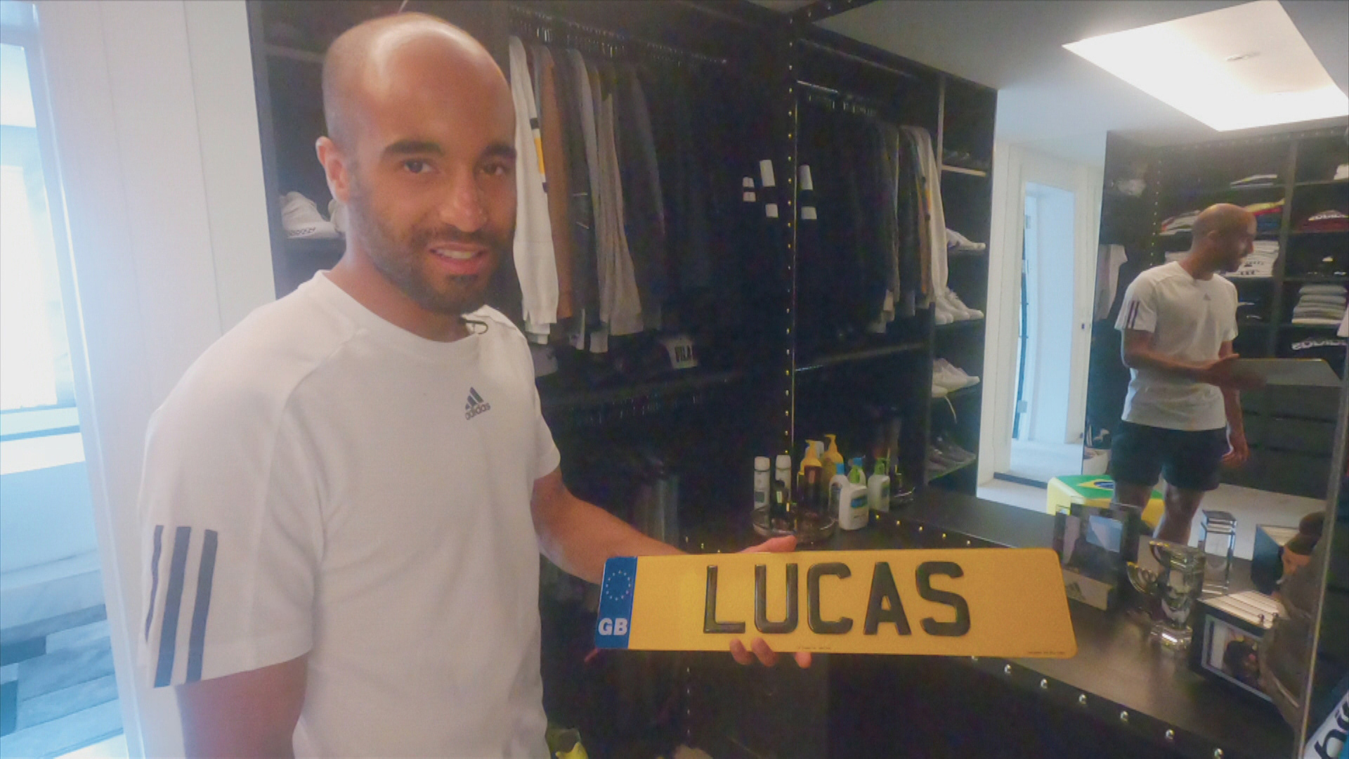 David Luiz e Lucas Moura