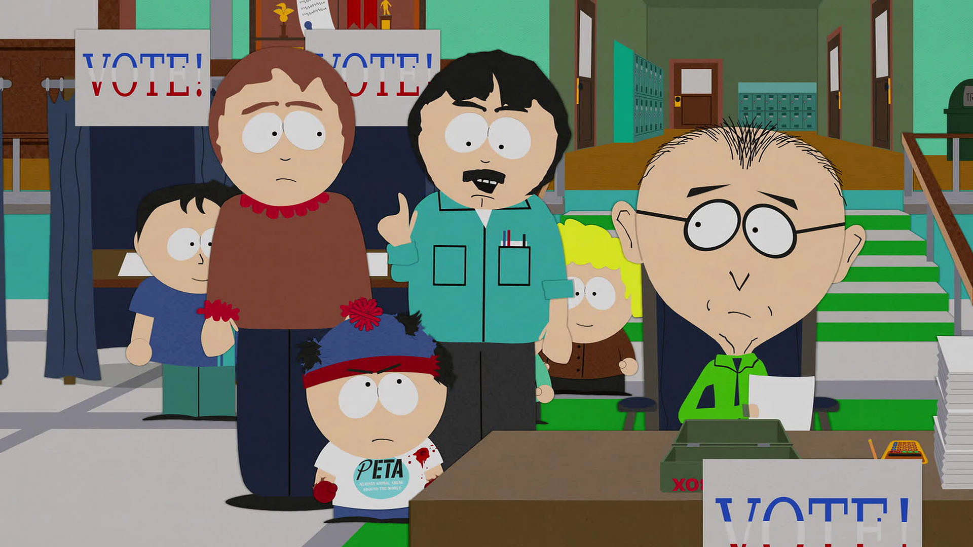 Regarder l’épisode 8, saison 8 de South Park South Park Poire à lavement et sandwich au caca