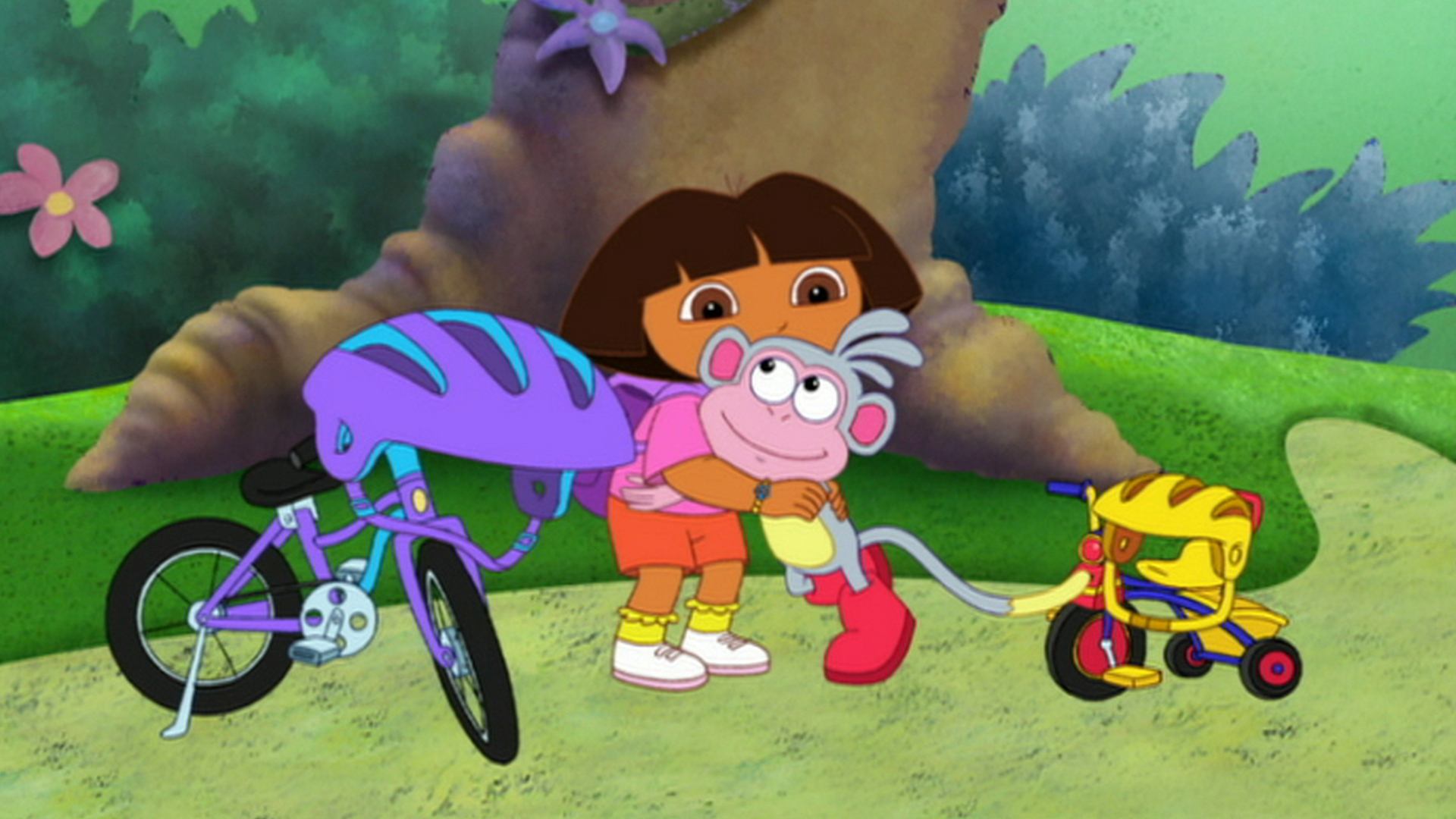 Watch Dora the Explorer Season 6 Episode 11: Boots' First Bike ...