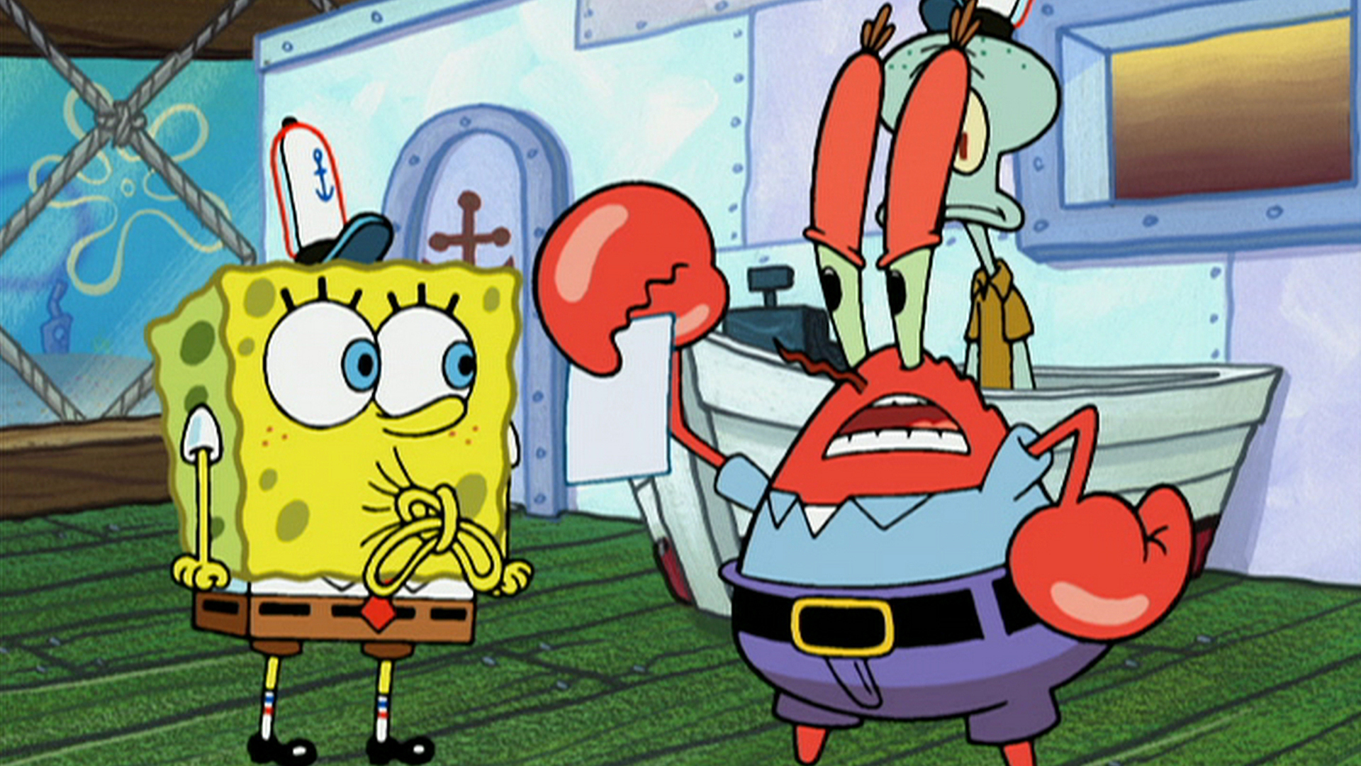 Schau SpongeBob Schwammkopf Staffel 4 Folge 14 SpongeBob Schwammkopf Zwangsurlaub
