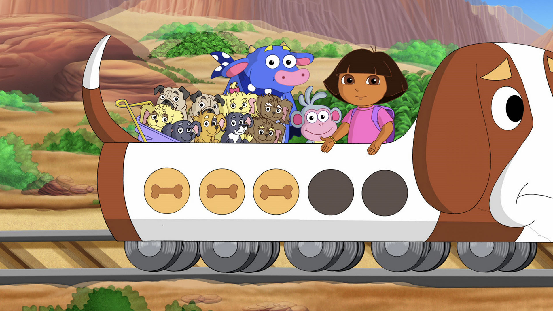 Watch Dora the Explorer Season 8 Episode 2: Puppies Galore