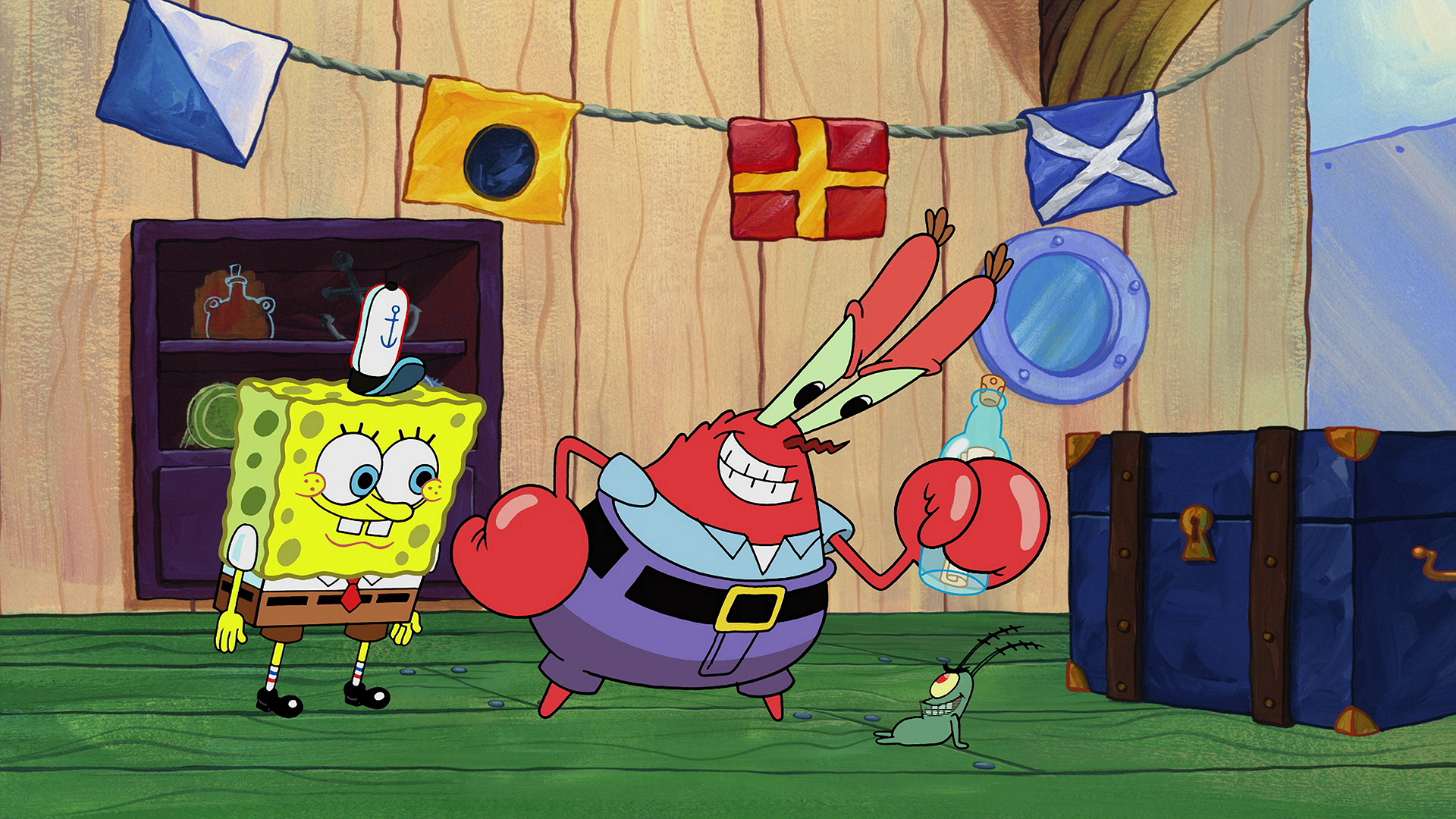 Schau SpongeBob Schwammkopf Staffel 10 Folge 7 SpongeBob Schwammkopf Plankton im Ruhestand