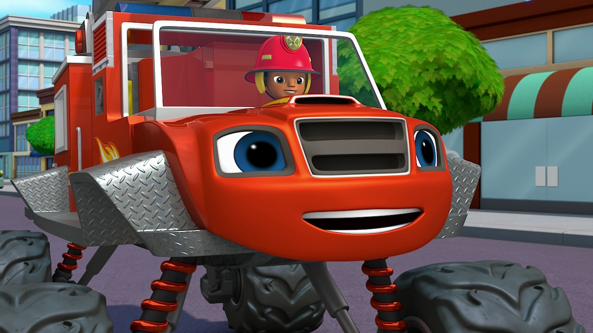Blaze bombero juguete deals