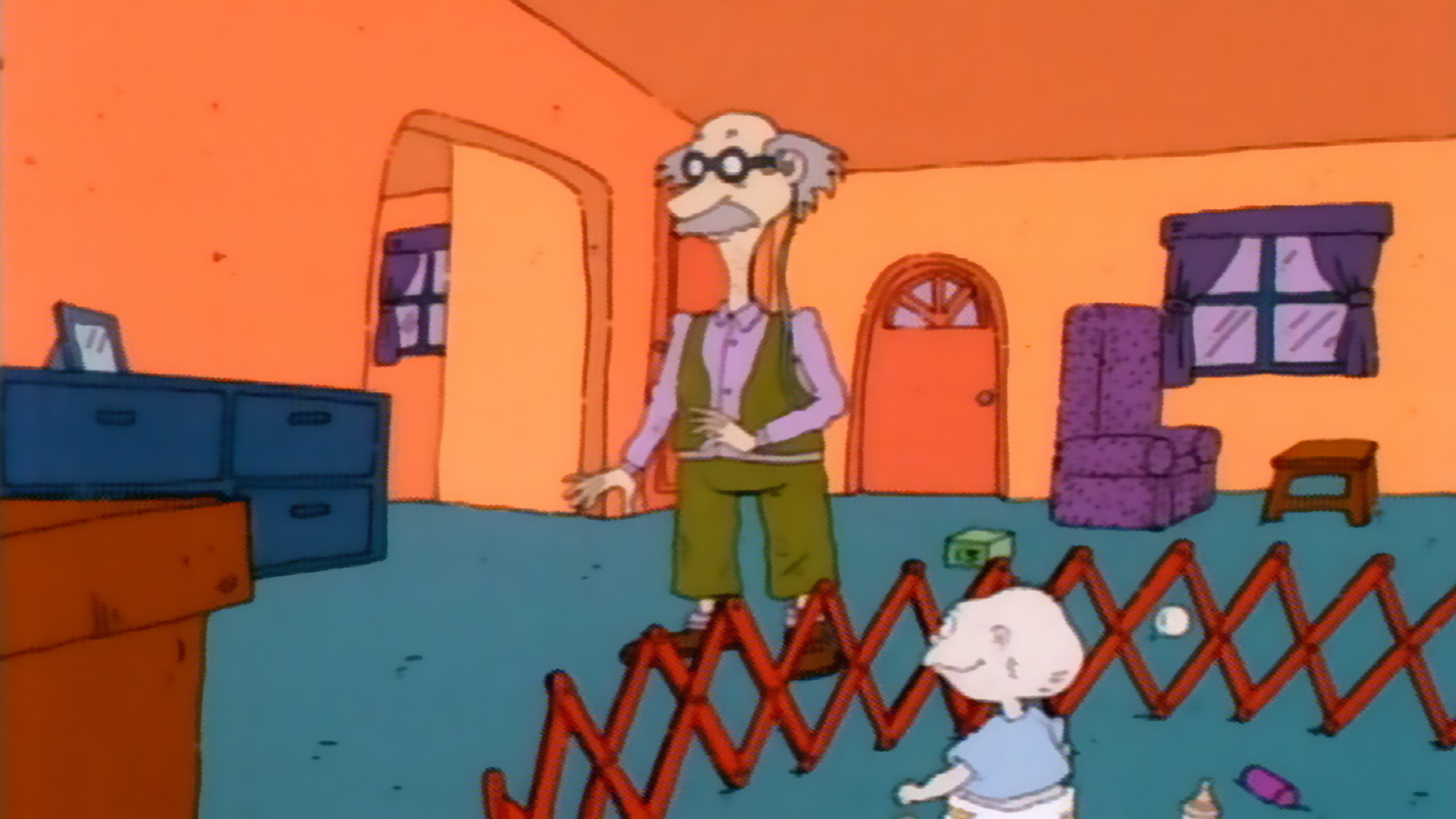 Watch Rugrats Season 1 Episode 6: Ruthless Tommy / Moose Country ...