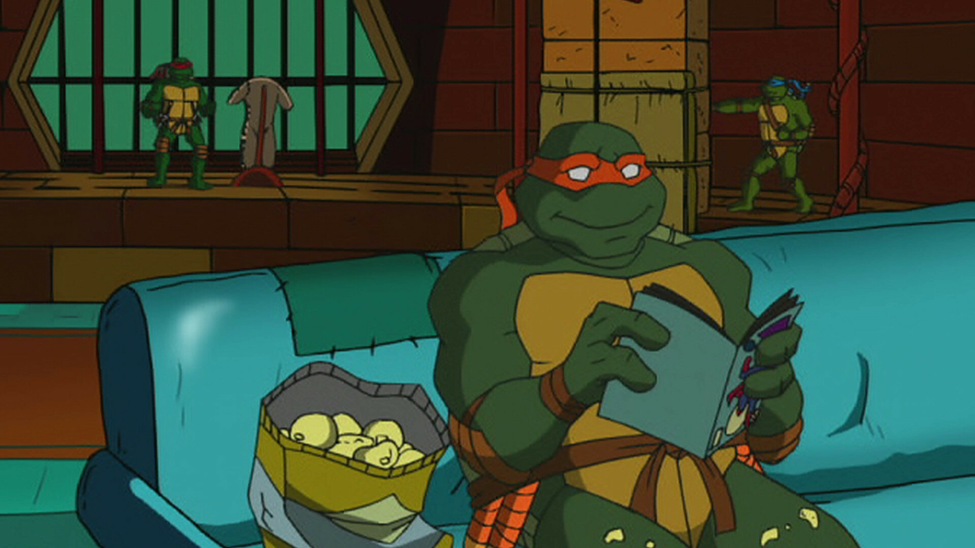 Watch Teenage Mutant Ninja Turtles Season 1 Episode 6: Darkness on the ...