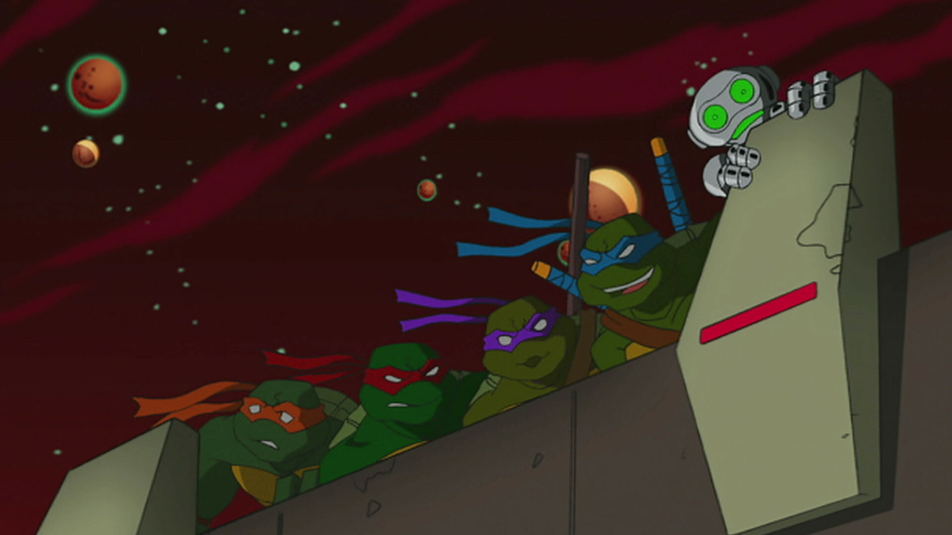 Watch Teenage Mutant Ninja Turtles Season 2 Episode 1: Turtles in Space ...