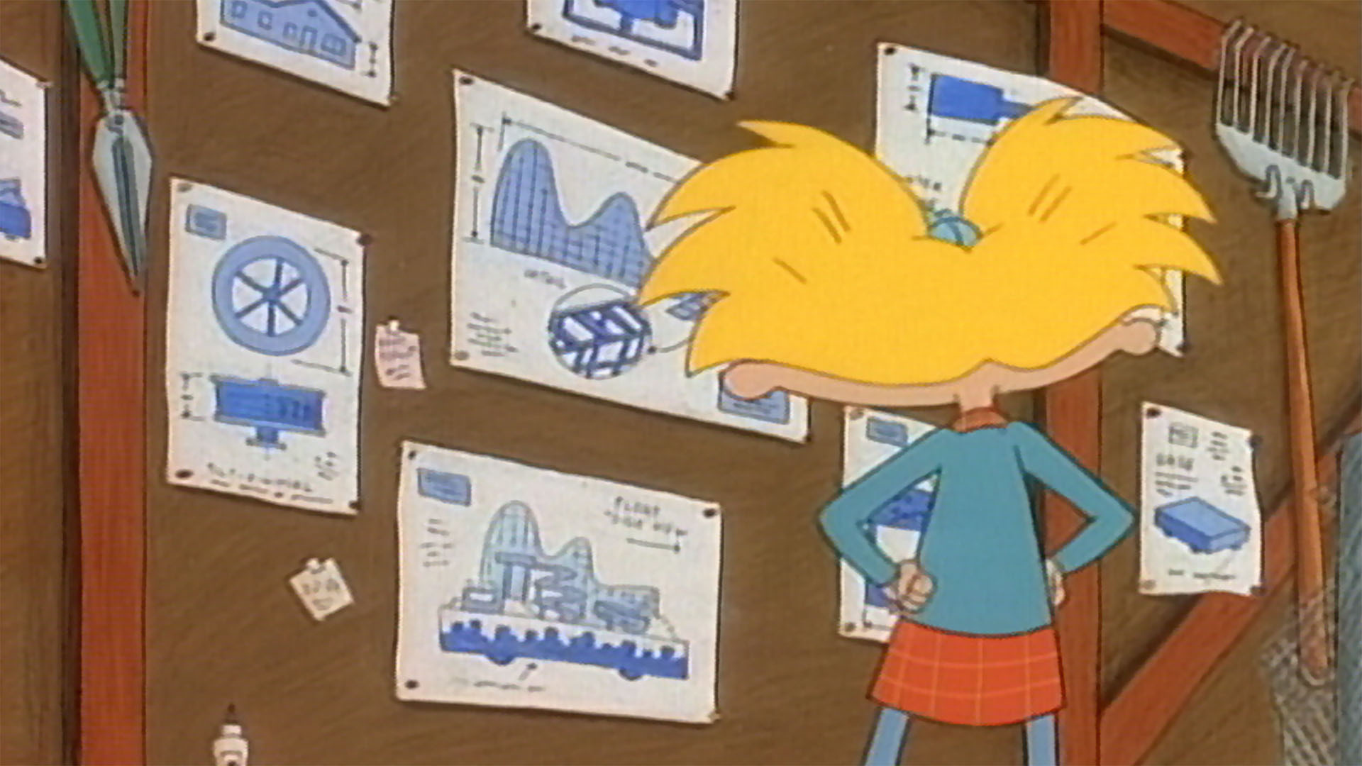 Watch Hey Arnold! Season 1 Episode 19: Part Time Friends/Bio Square ...