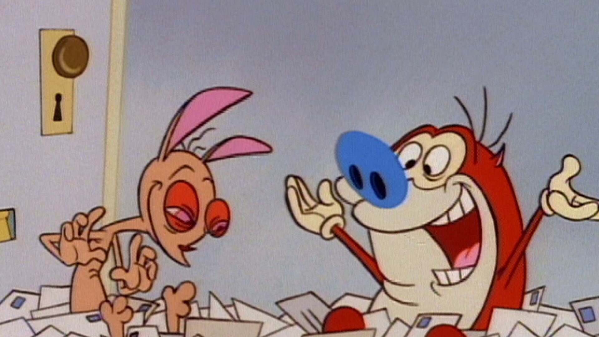 Watch The Ren & Stimpy Show Season 2 Episode 11: Stimpy's Fan Club ...