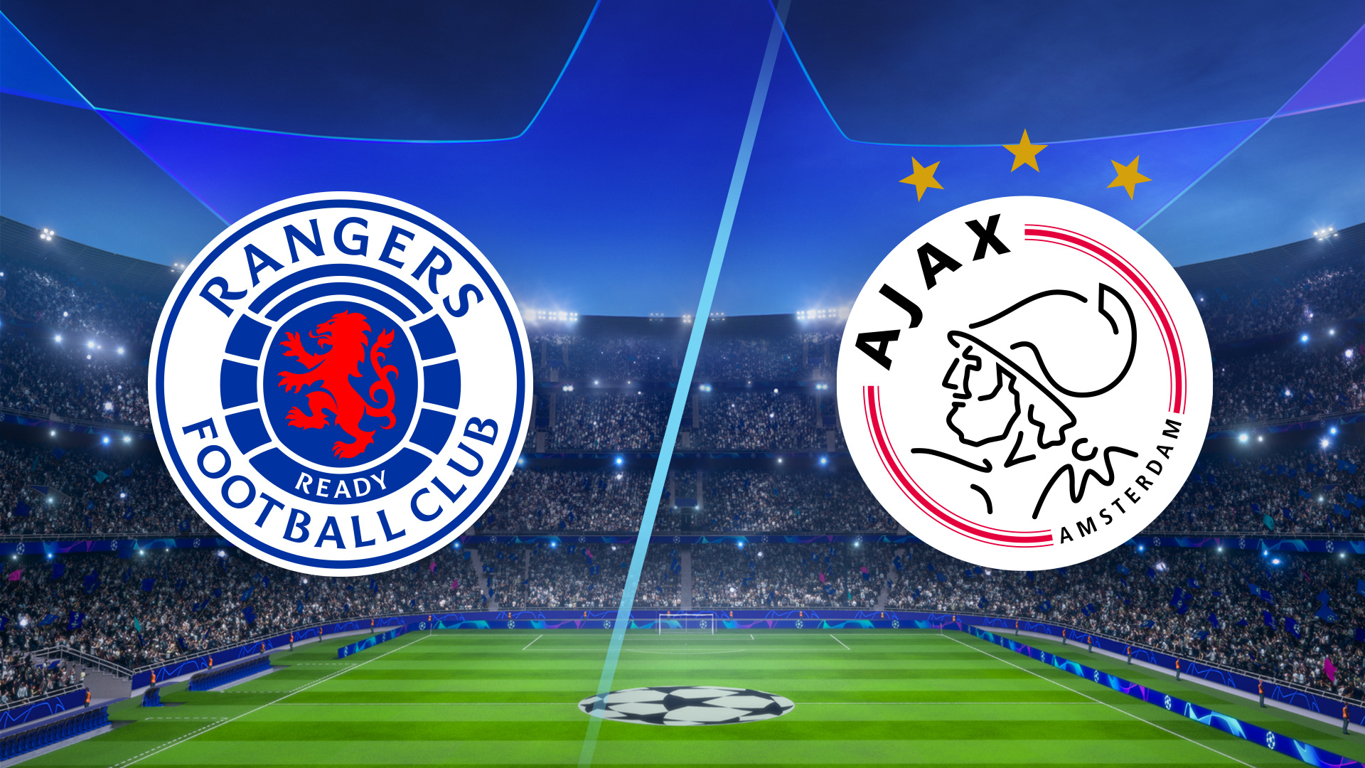 Watch UEFA Champions League Season 2023 Episode 129: Rangers vs. Ajax ...
