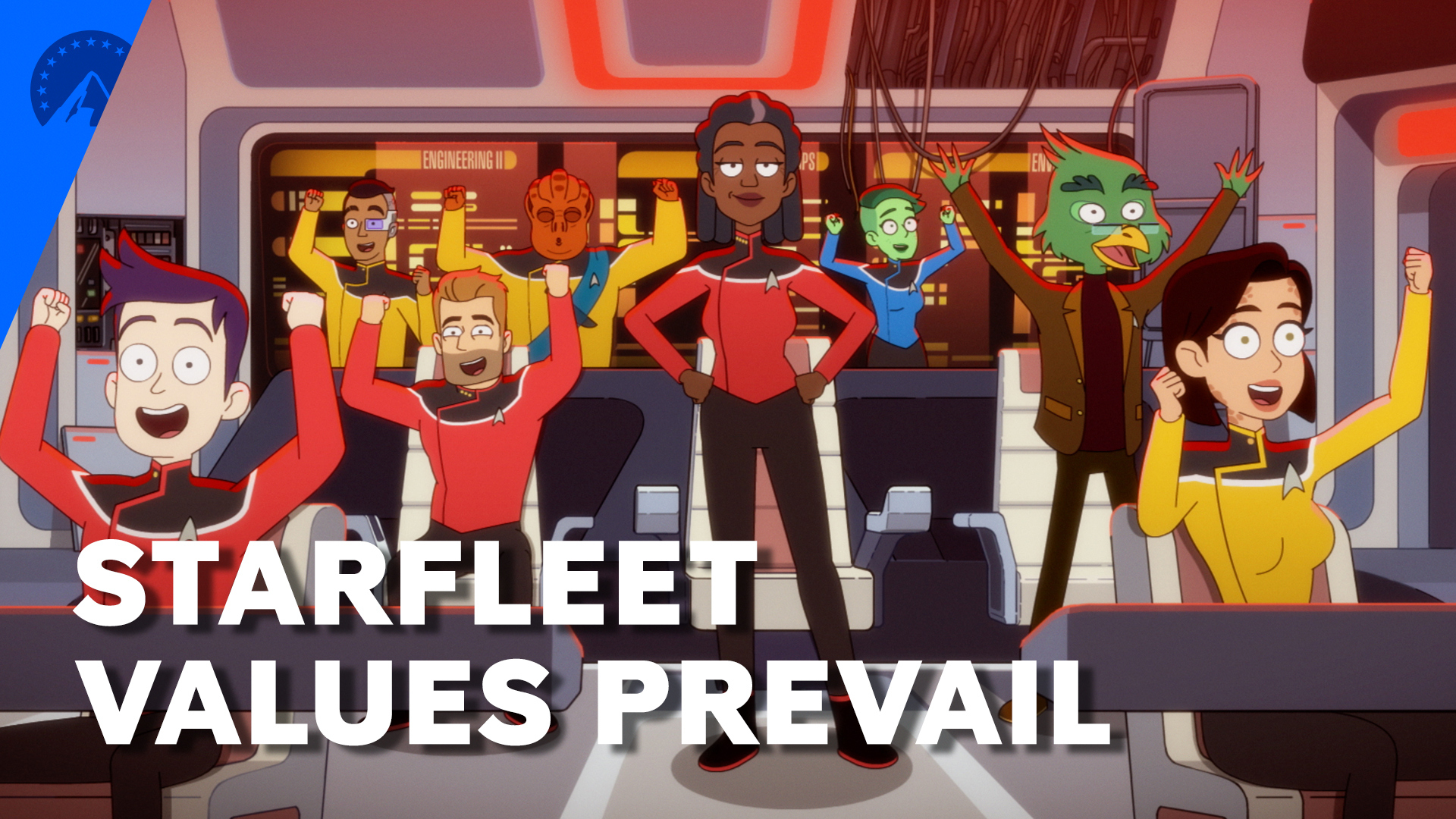 Watch Star Trek: Lower Decks Starfleet Values Prevail - Paramount+