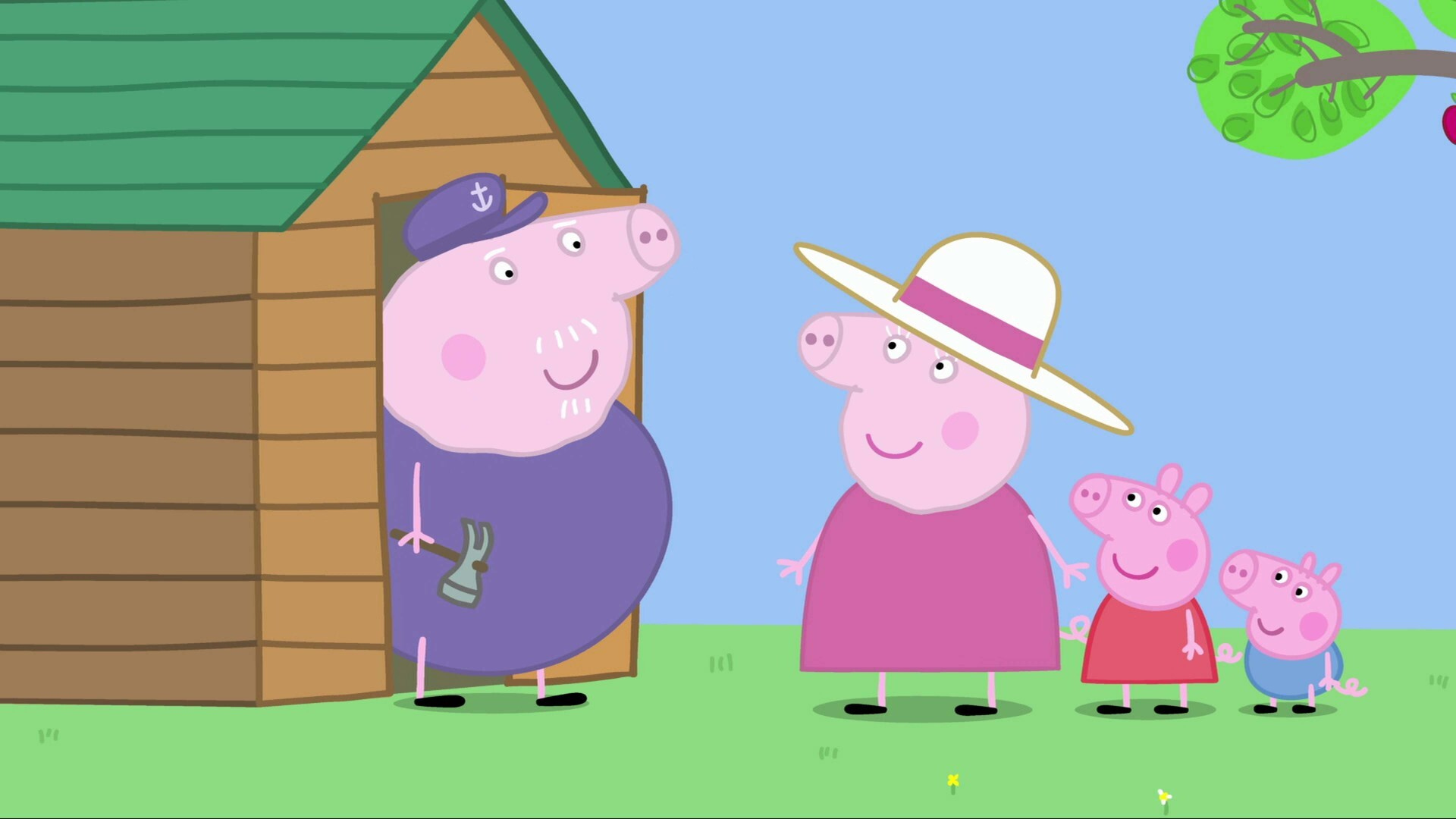Regarder Peppa Pig : Peppa Pig - Le petit train de Papy Pig - Série en