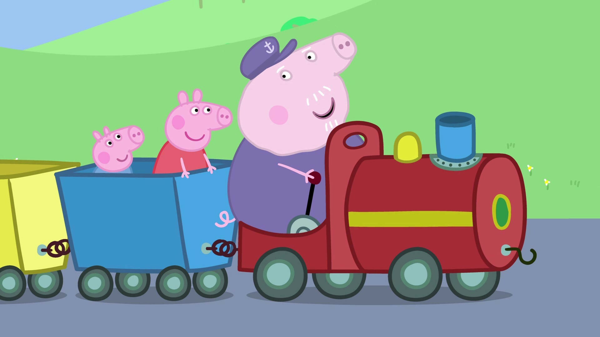 Grandpa Pig's Train To The Rescue