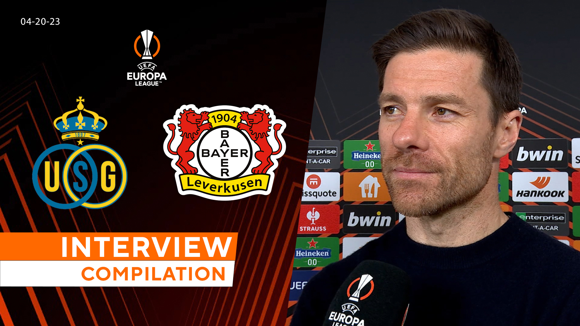 Watch UEFA Europa League Interview Compilation Union SaintGilloise