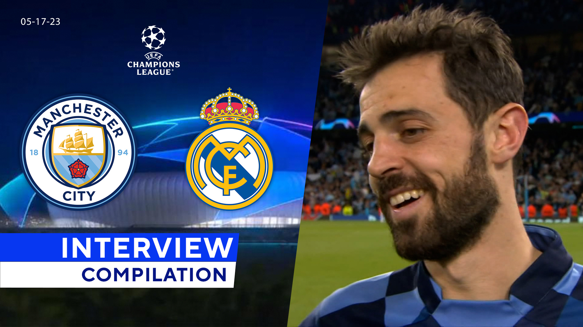 Watch UEFA Champions League Interview Compilation Man. City vs. Real