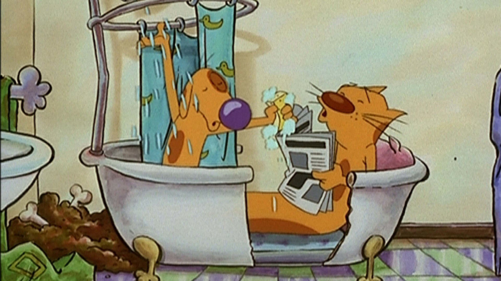 Assista ao episódio 31 da temporada 2 de CatDog: Doo Woop / O ...