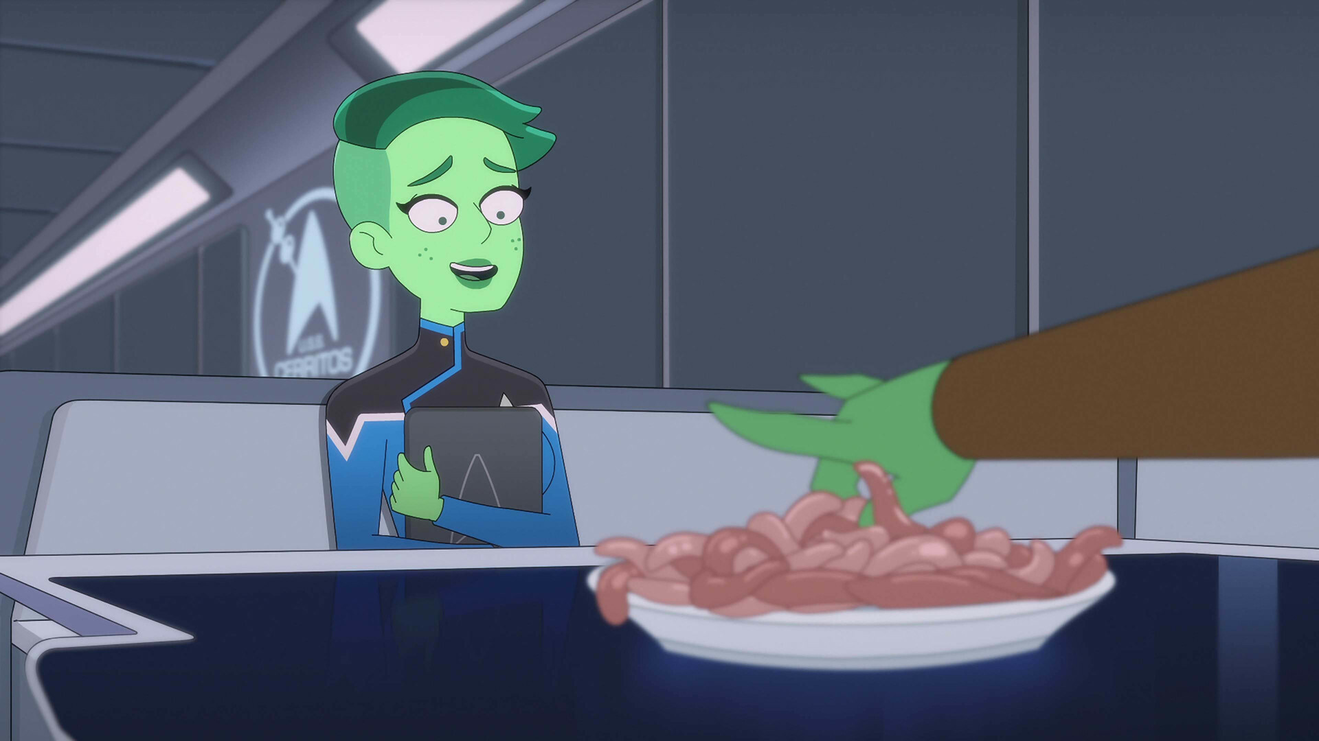 Schaue dir Star Trek: Lower Decks Staffel 3 Folge 3: Das Psycho-Gestein ...