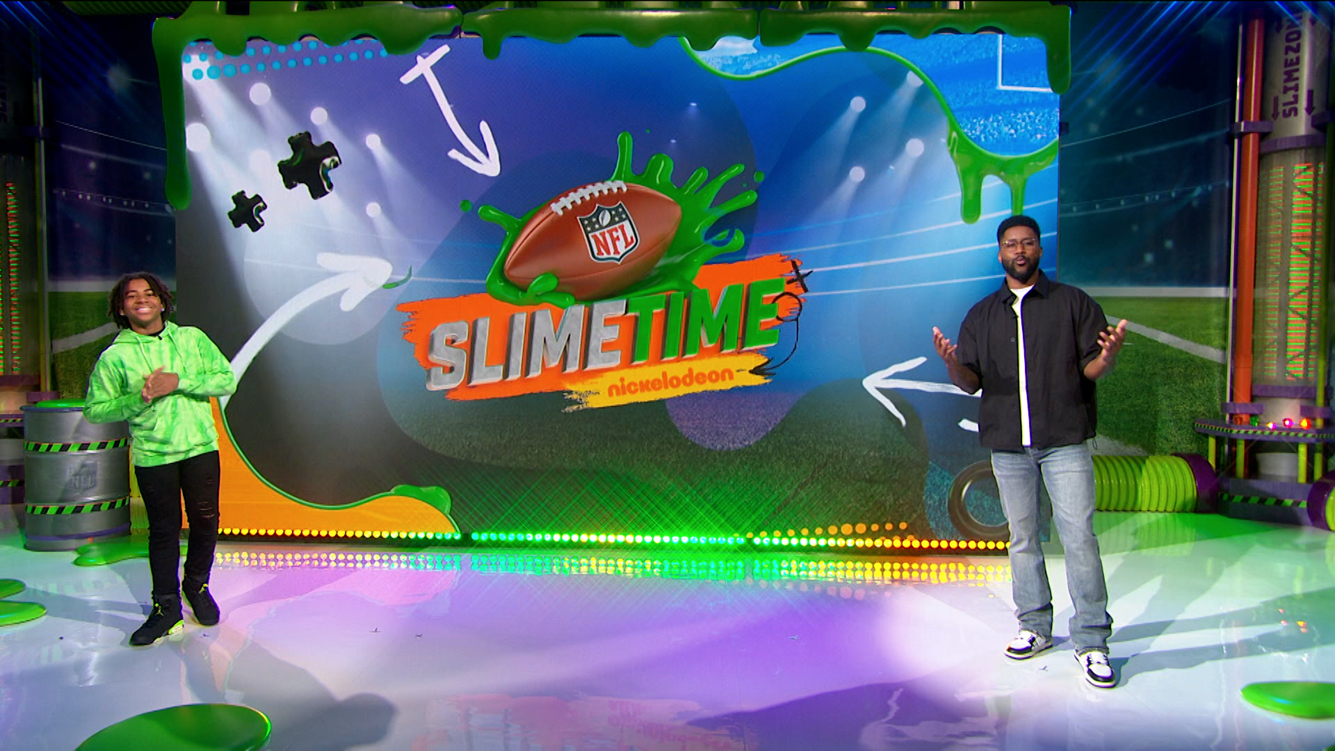 Watch NFL Slimetime Season 3 Episode 1: Week 1 - Full show on
