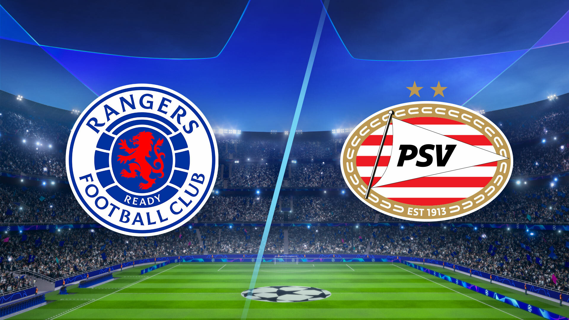 Watch UEFA Champions League Season 2024 Episode 32: Rangers vs. PSV ...