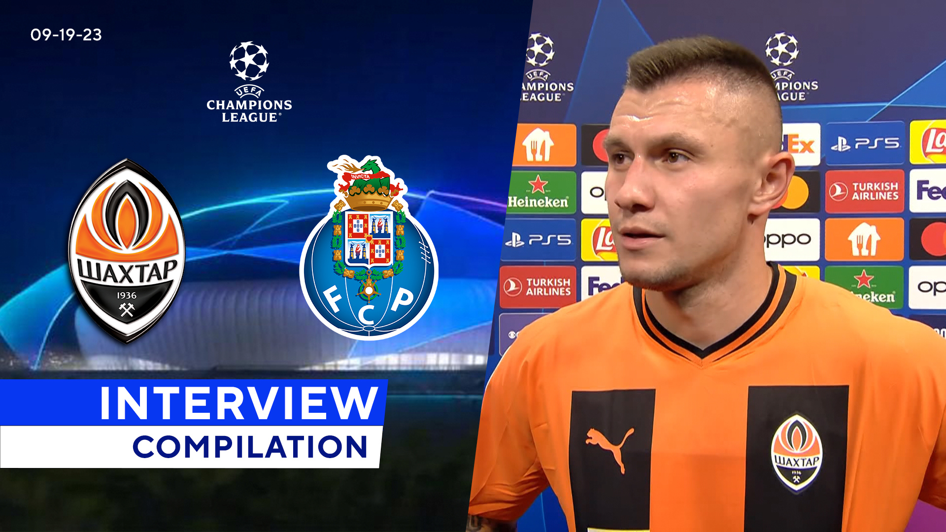 Shakhtar Donetsk vs Porto Champions League logo
