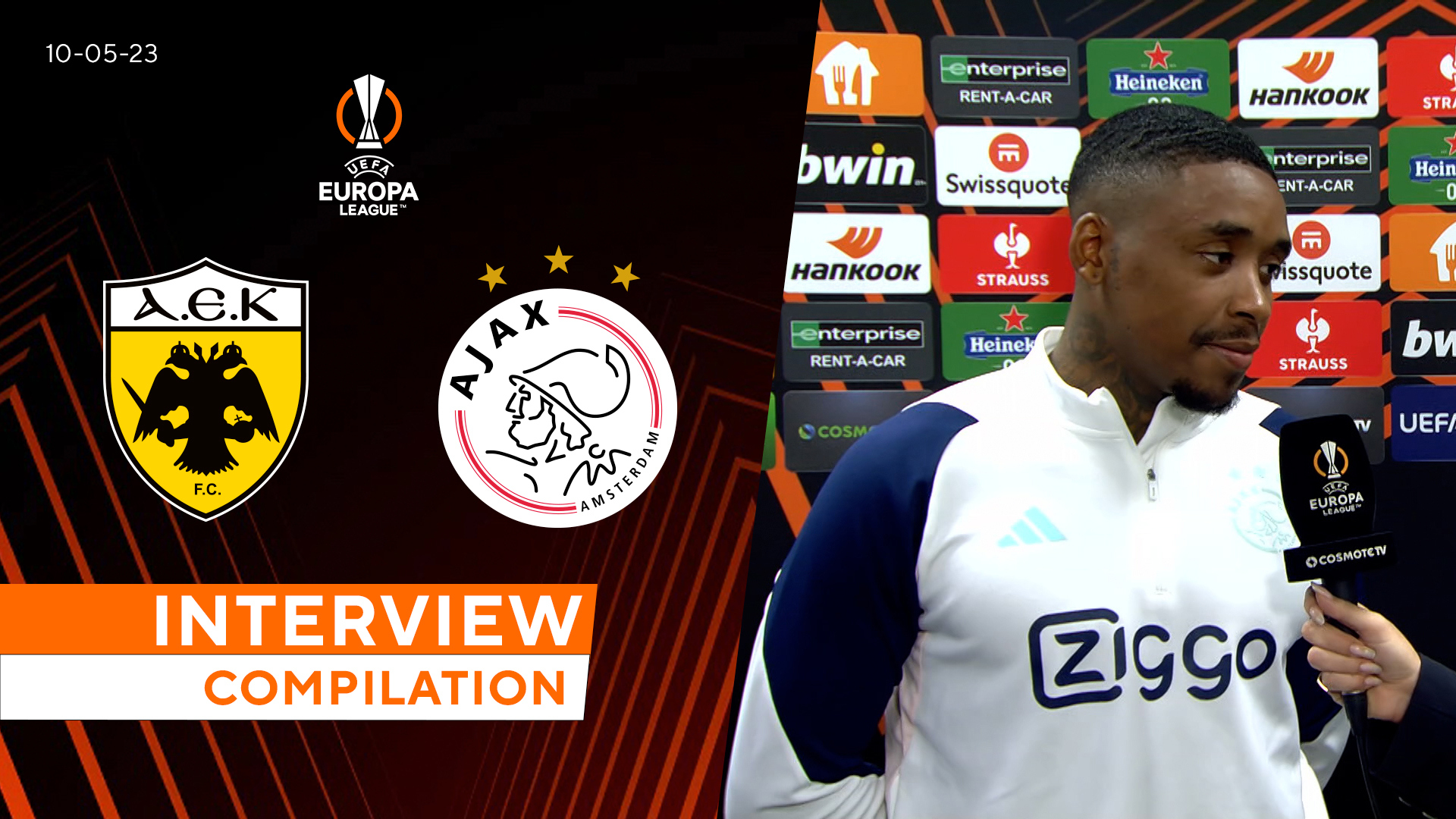 Watch UEFA Europa League Interview Compilation: AEK Athens vs. Ajax ...