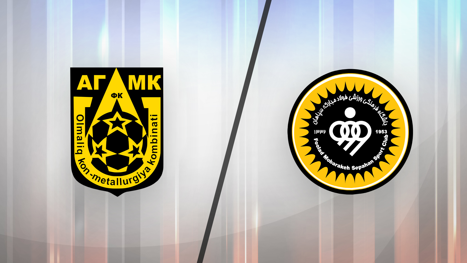LIVE : Sepahan vs FC OKMK AGMK Olmaliq  Sepaxon - AGMK - سيباهان vs إف  سي أولمالك 