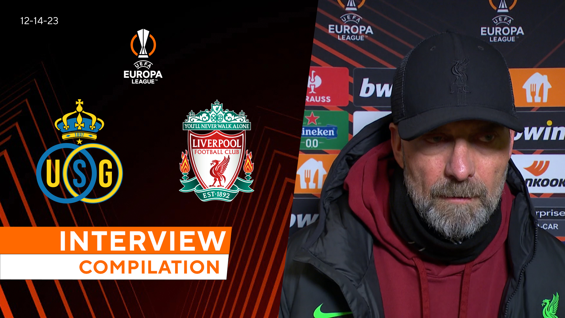 Watch UEFA Europa League: Interview Compilation: Union Saint-Gilloise ...