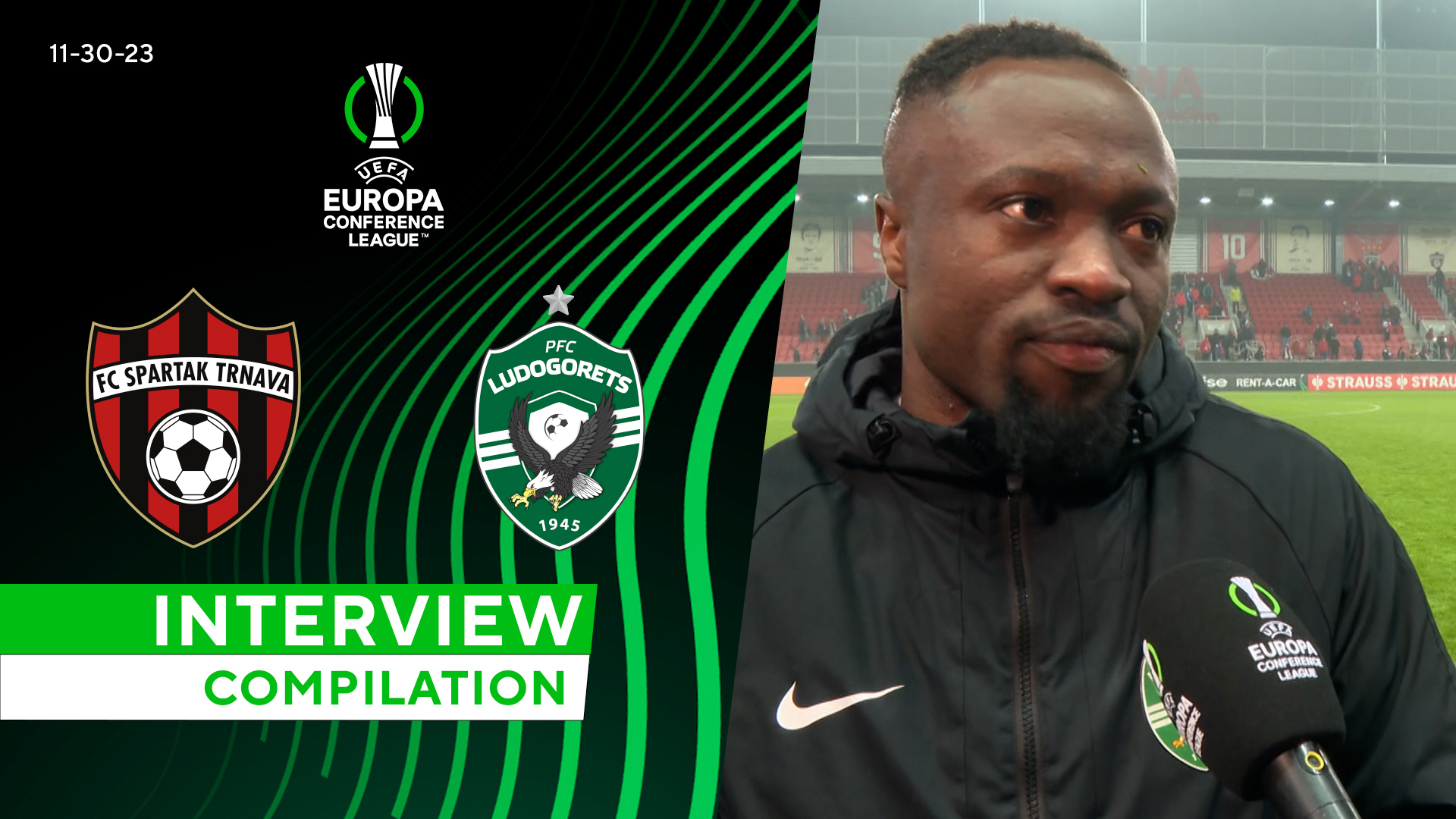 Watch UEFA Europa Conference League Interview Compilation