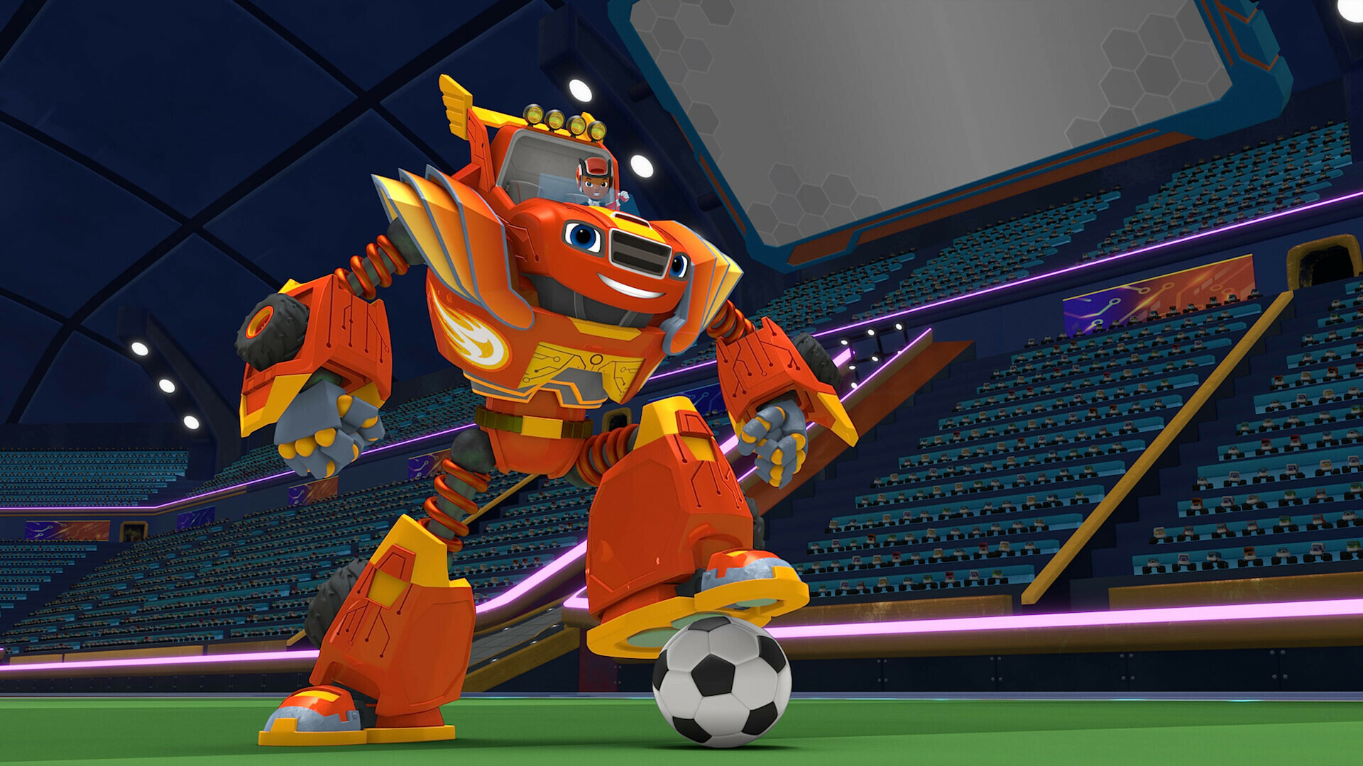 Watch Blaze and the Monster Machines Season 7 Episode 24: The Robot ...