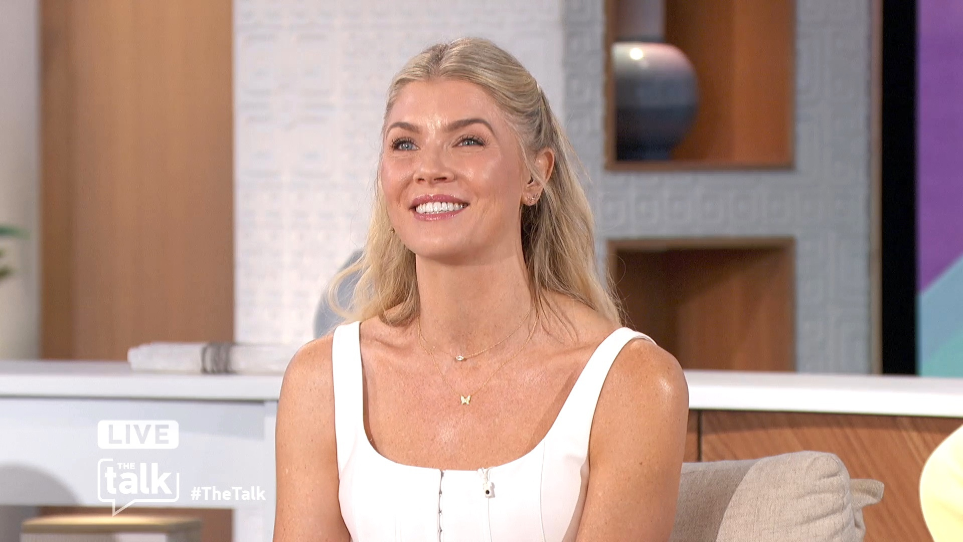 Watch The Talk Amanda Kloots Reflects on Elvis' 5th Birthday, Thanks(02)