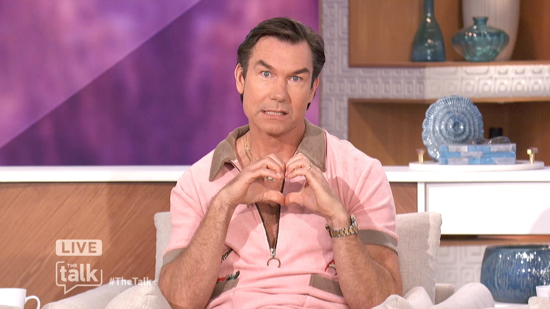 Watch The Talk Jerry O'Connell Reacts to Twin Daughters Preferring