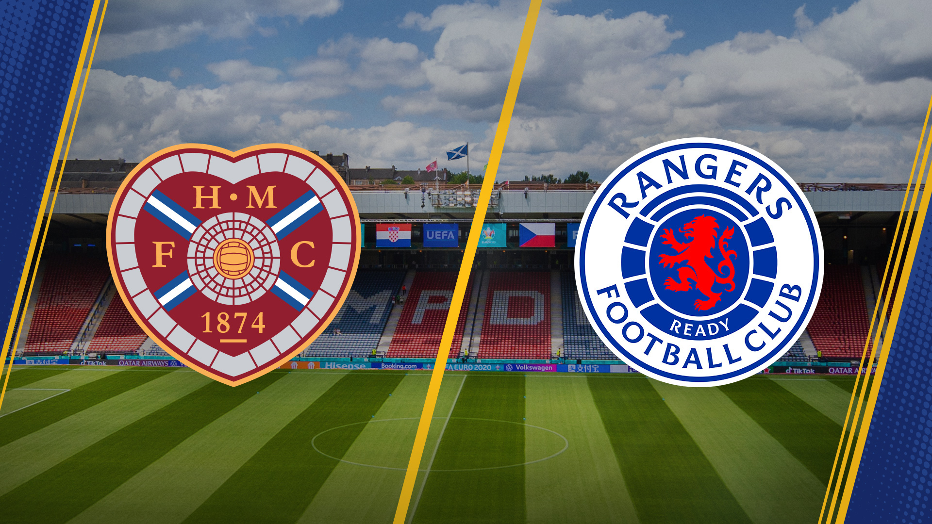 Watch Scottish Professional Football League Heart of Midlothian vs. Rangers Full show on