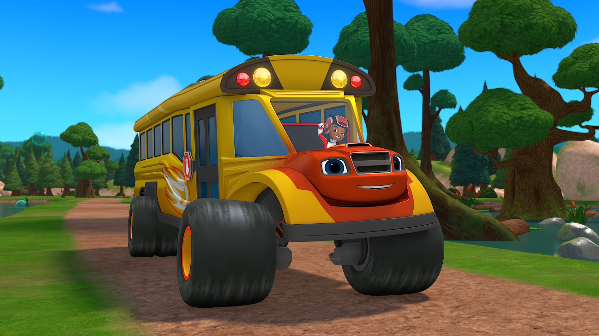 Watch Blaze and the Monster Machines Season 7 Episode 26: School