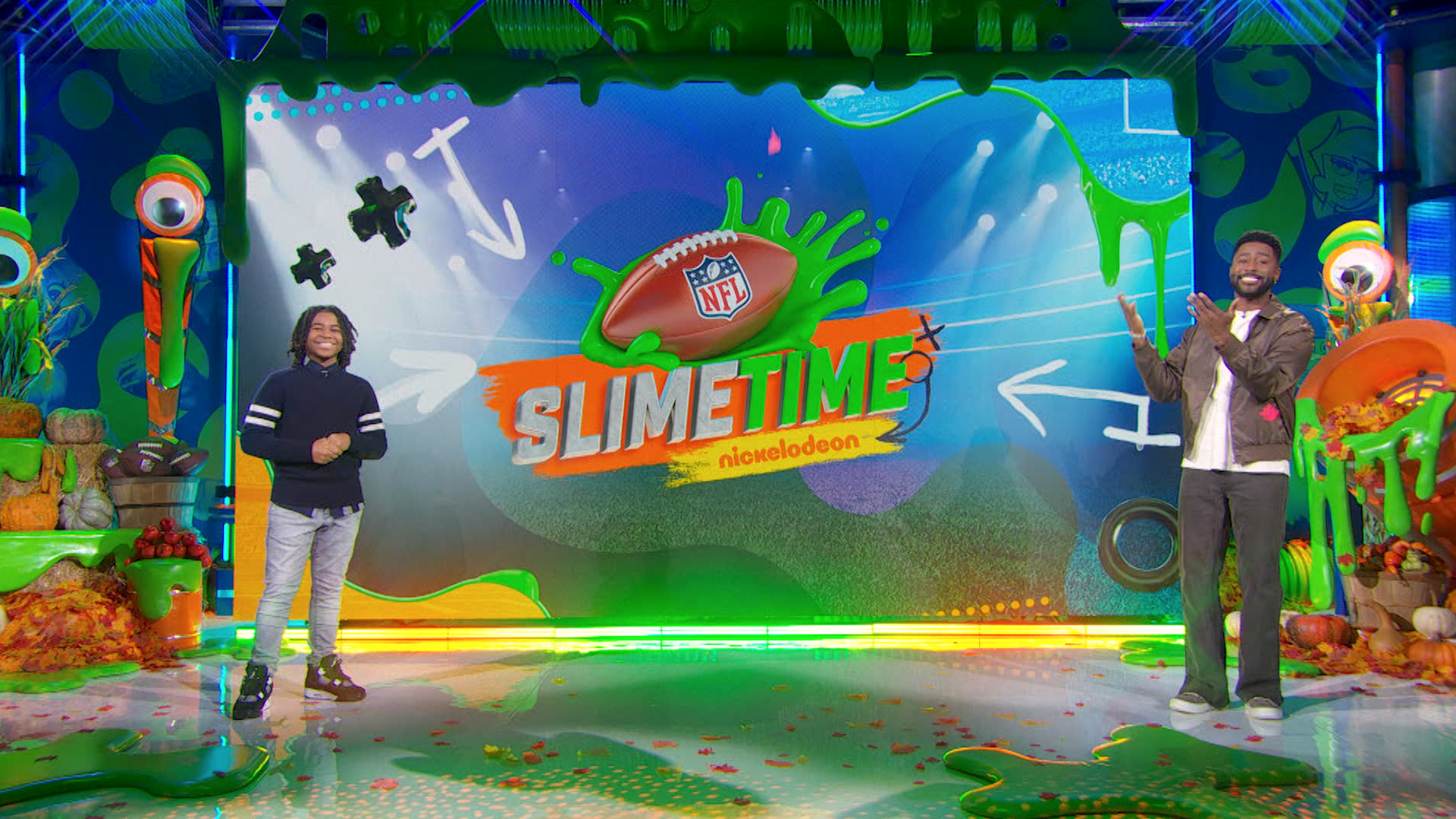 Watch NFL Slimetime Season 4 Episode 11 NFL Slimetime Week 10 Full