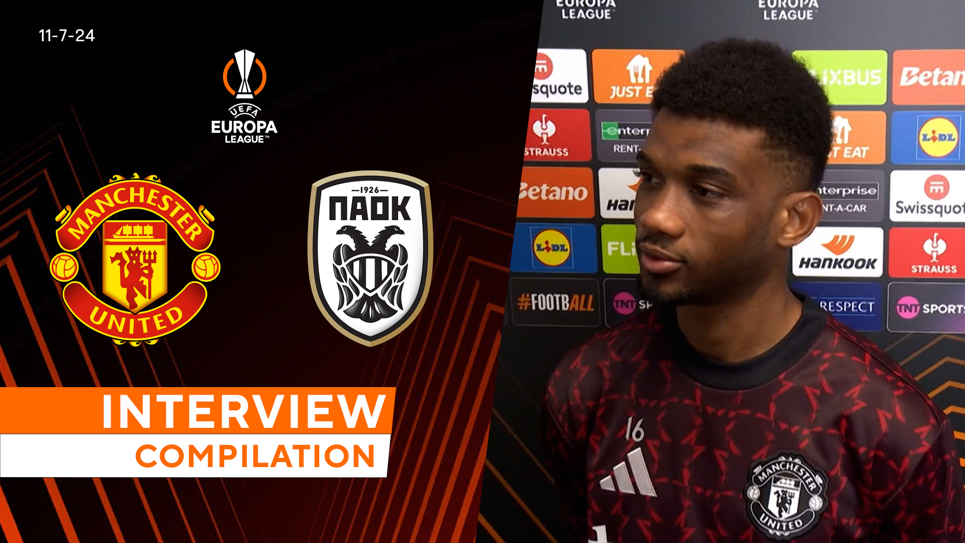 Vs Paok Fc Man Utd Match What Channel Watch UEFA Europa League - Main Image