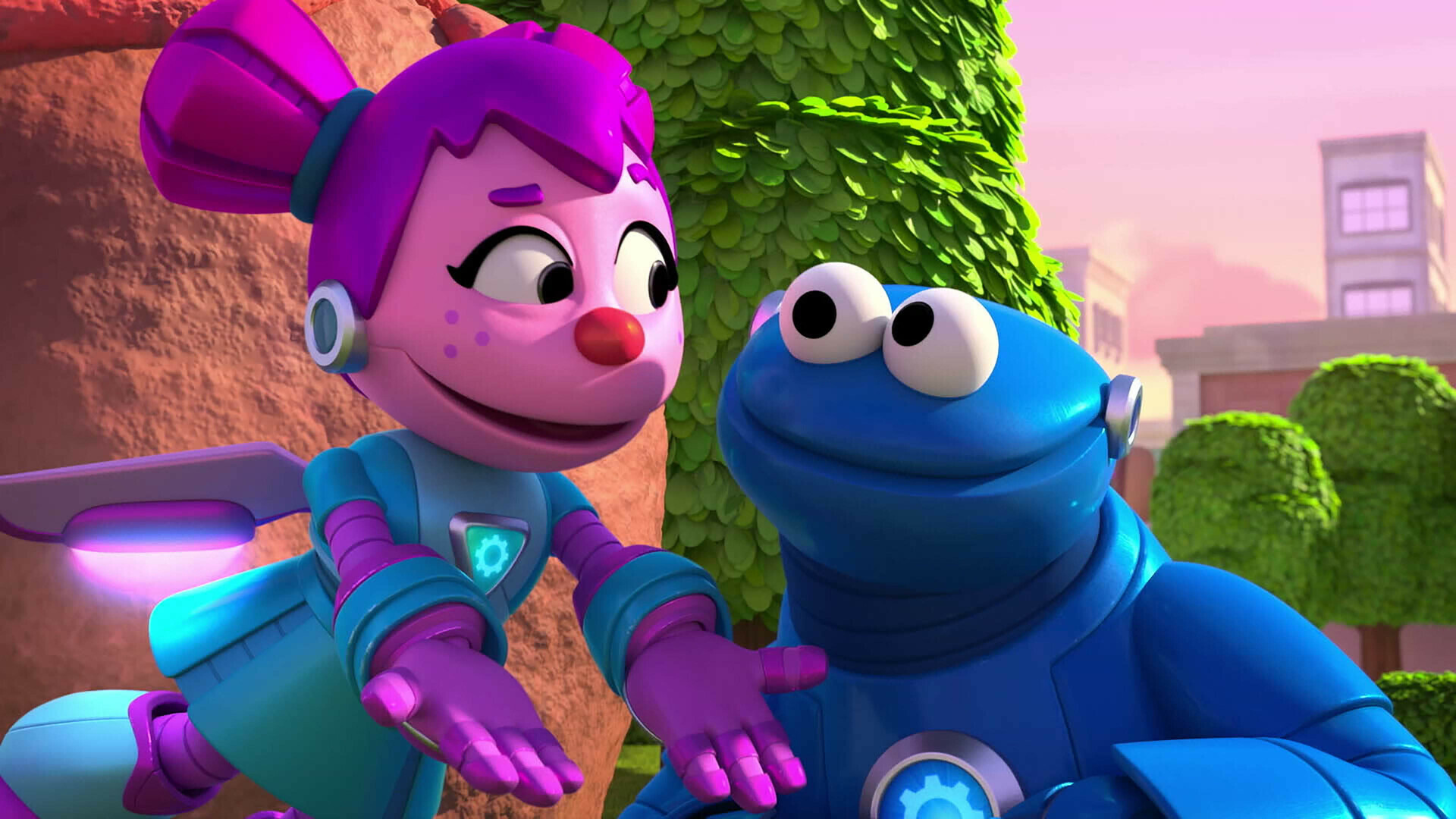 Watch Sesame Street Mecha Builders Season 1 Episode 9: Picture Perfect ...