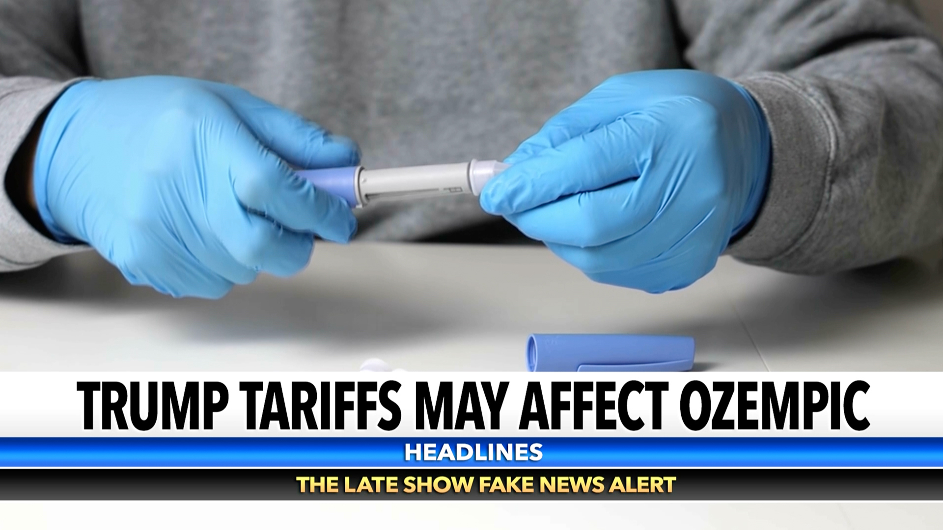 Watch The Late Show with Stephen Colbert: Trump&rsquo;s Ozempic Tariff 