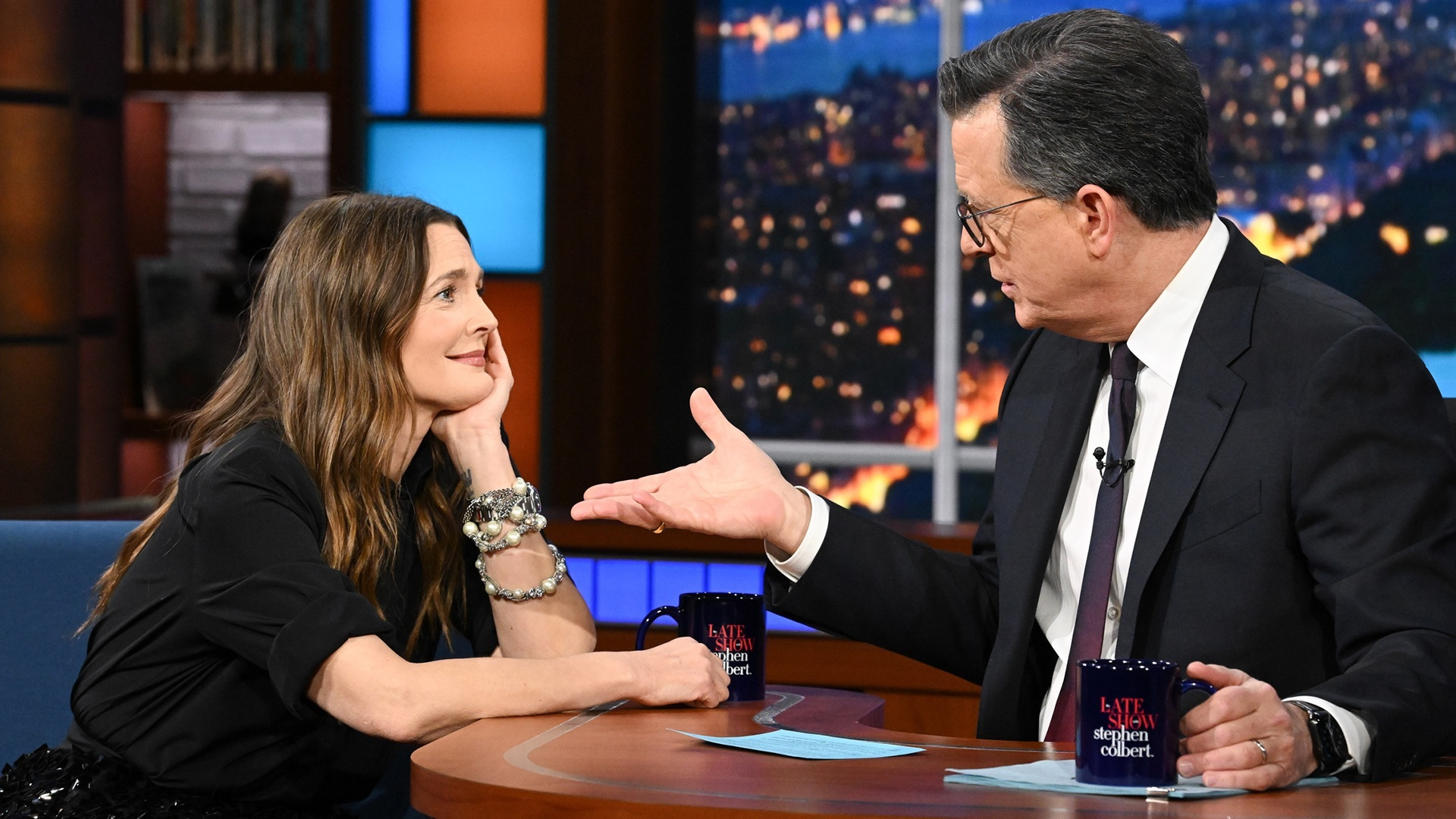 Watch The Late Show with Stephen Colbert Season 10 Episode : "A Comedy Show  With A Game Element" - Drew Barrymore On "Hollywood Squares" - Paramount+