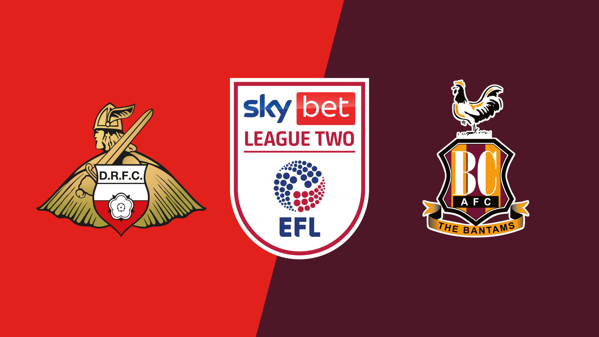 Watch English Football League Doncaster Rovers vs. Bradford City ...