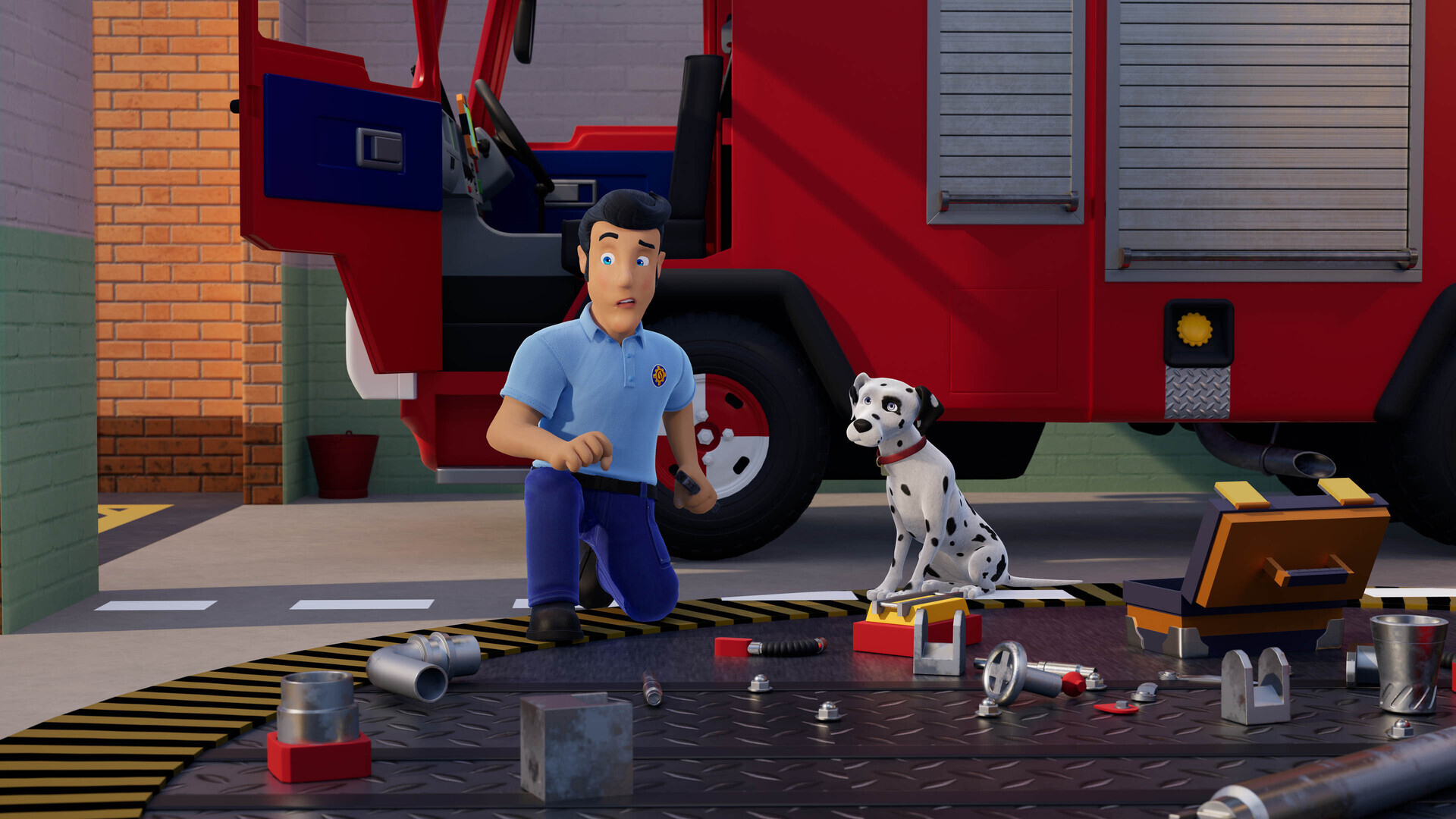 Watch Fireman Sam Season 13 Episode 13: Haunted Hayride - Paramount+ ...