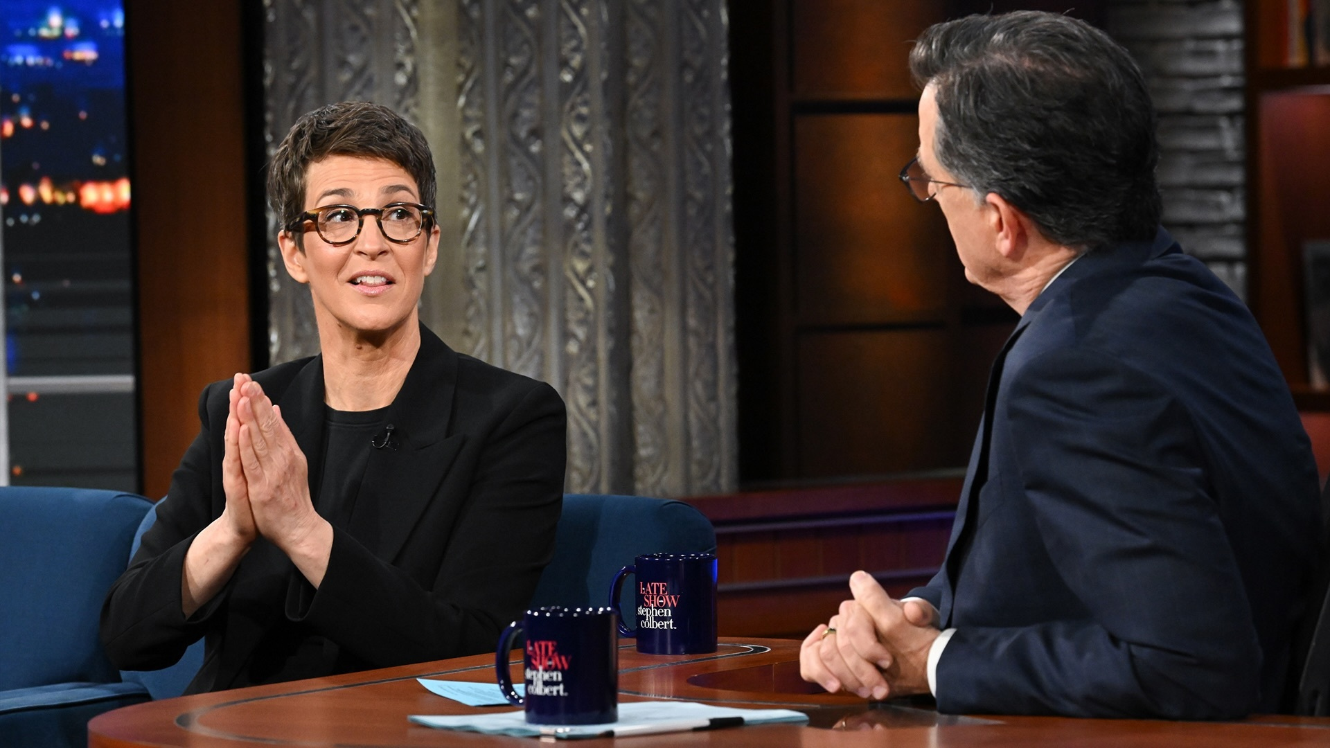 Watch The Late Show with Stephen Colbert Season 10 Episode : Americans Are Protesting Against Trump In All 50 States, Every Day - Rachel Maddow - Paramount+